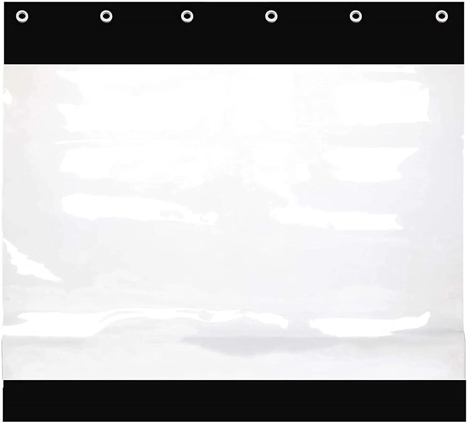 Duty Tarpaulin Waterproof Thick PVC Tarpaulin Sheet, 0.5mm Heavy Duty, Customizable (Color : Clear, Size : 3.28x2.62ft/1x0.8m) Outdoor Tarpaulin tertiary cement dissolve Curtains with Grommets, Heavy 