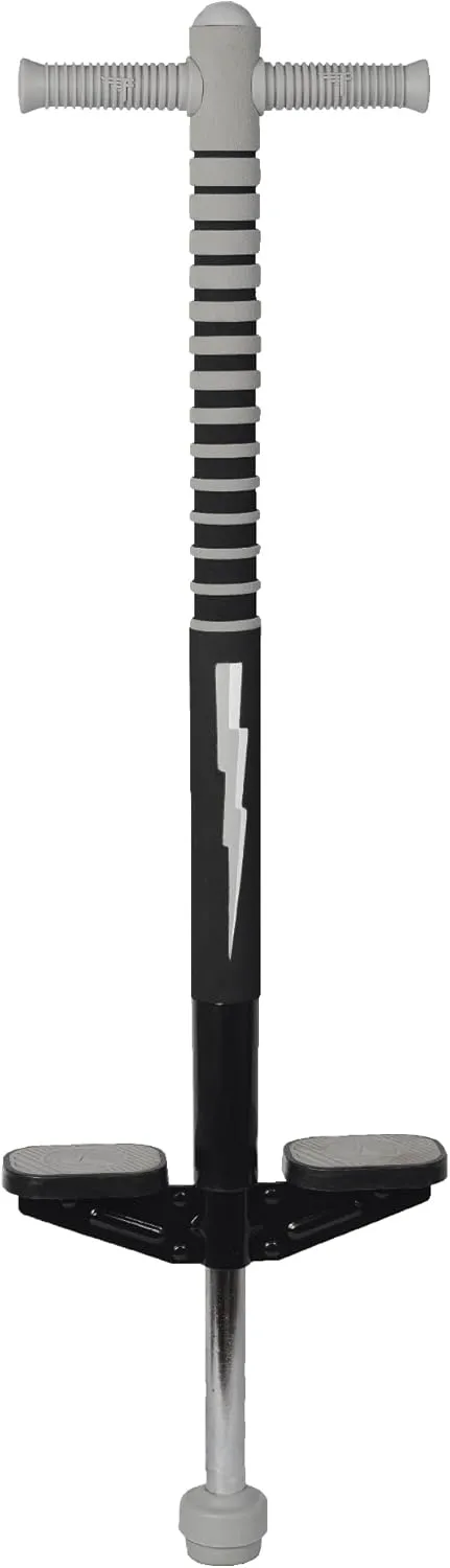 Easy Grip Handles, Anti-Slip Pegs, Outdoor Toys for Boys and Girls Flybar Maverick Pogo Stick for Kids Ages 5 , 40 to 80 Pounds, Perfect identification ribbon twine for Beginners, 