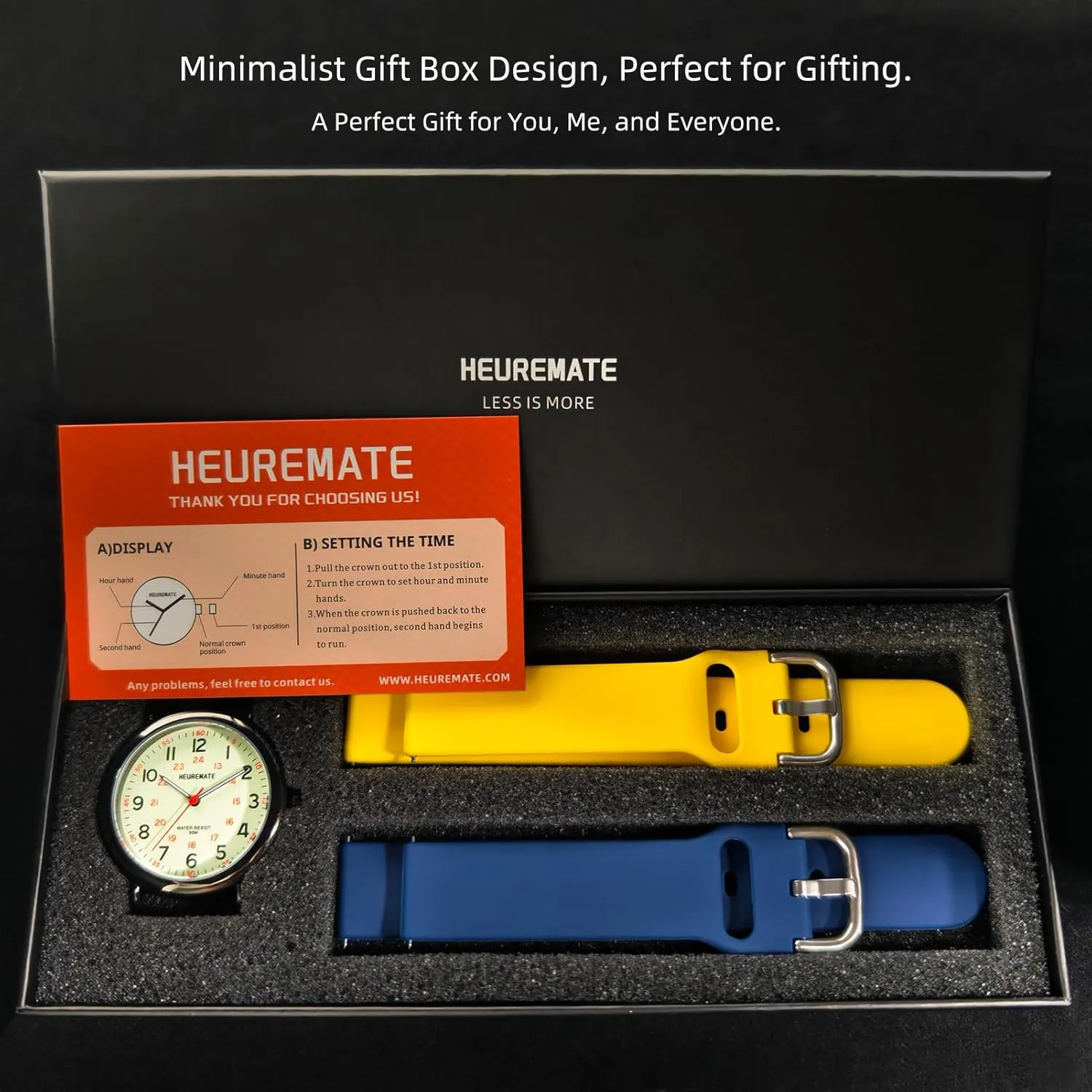 Easy-Read Dial$ Military Time$ 24-Hour Second Hand$ Silicone zirconium connection relic lengthy you Band for Students$ Fashion Women Men 5ATM Waterproof Simple Unisex Analog Watch$ Medical Professional Nurse Watch with Luminous 