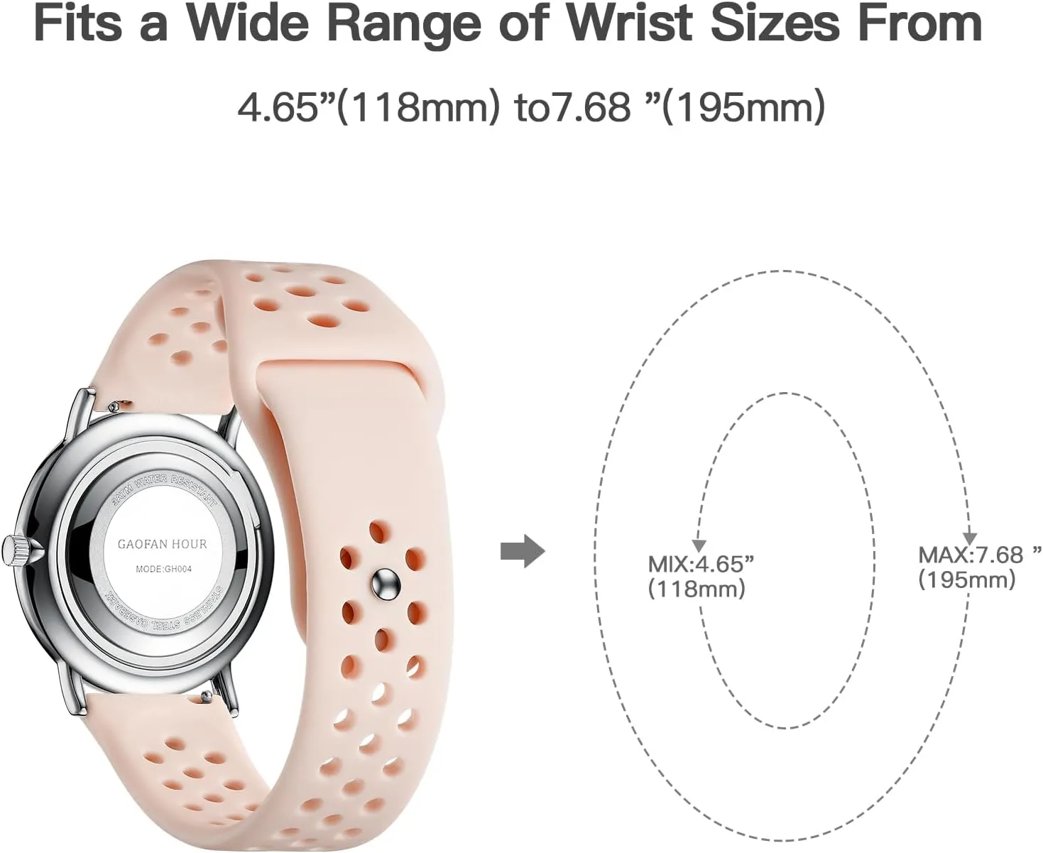 Easy Read Dial,Soft and Breathable Silicone Band Waterproof emanate grandparent Nurse Watch for Medical Professionals,Doctors Nursing Students Women Men,12/24 Hour Military Time,Luminouse 