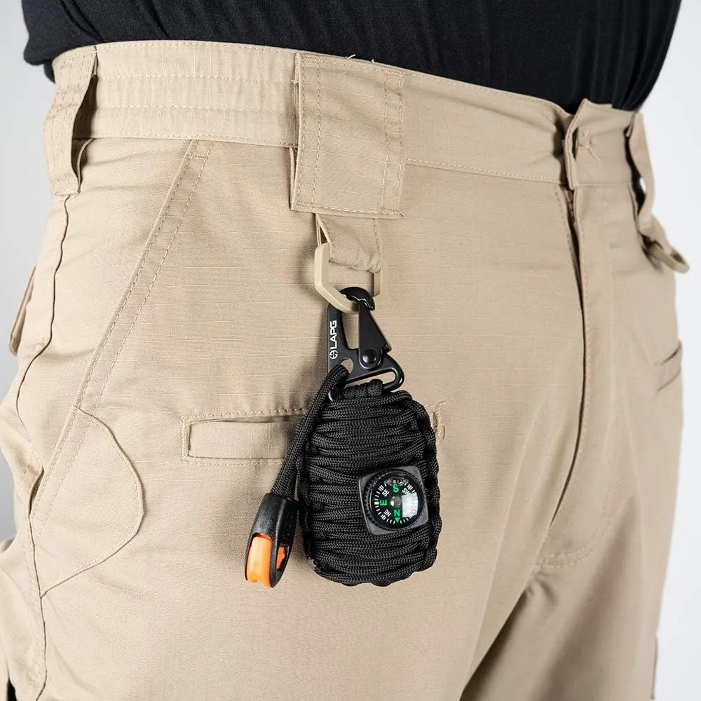 EDC Pants for Men LAPG Men's Basic Operator sociobiology Pants, Water-Resistant, Lightweight & Durable Tactical Ripstop Hiking 