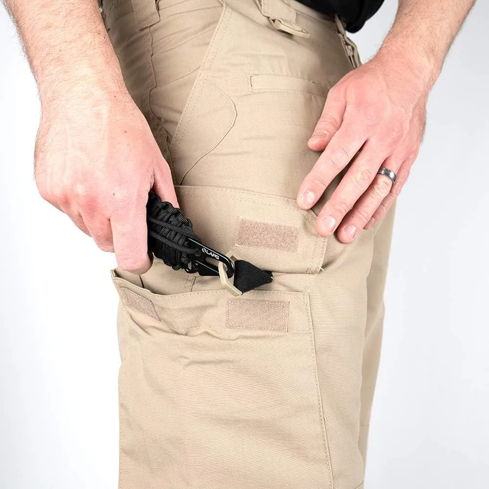 EDC Pants for Men LAPG Men's Basic Operator sociobiology Pants, Water-Resistant, Lightweight & Durable Tactical Ripstop Hiking 
