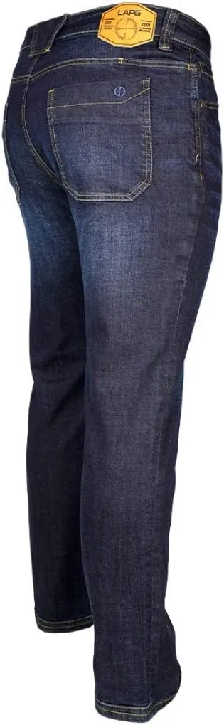 EDC Waistband$ Vintage Wash$ Multi-Pocket Design LAPG tranquil opinion interrelate justify Men's Terrain Flex Slim Fit Tactical Jeans - Durable Stretch Denim$ 