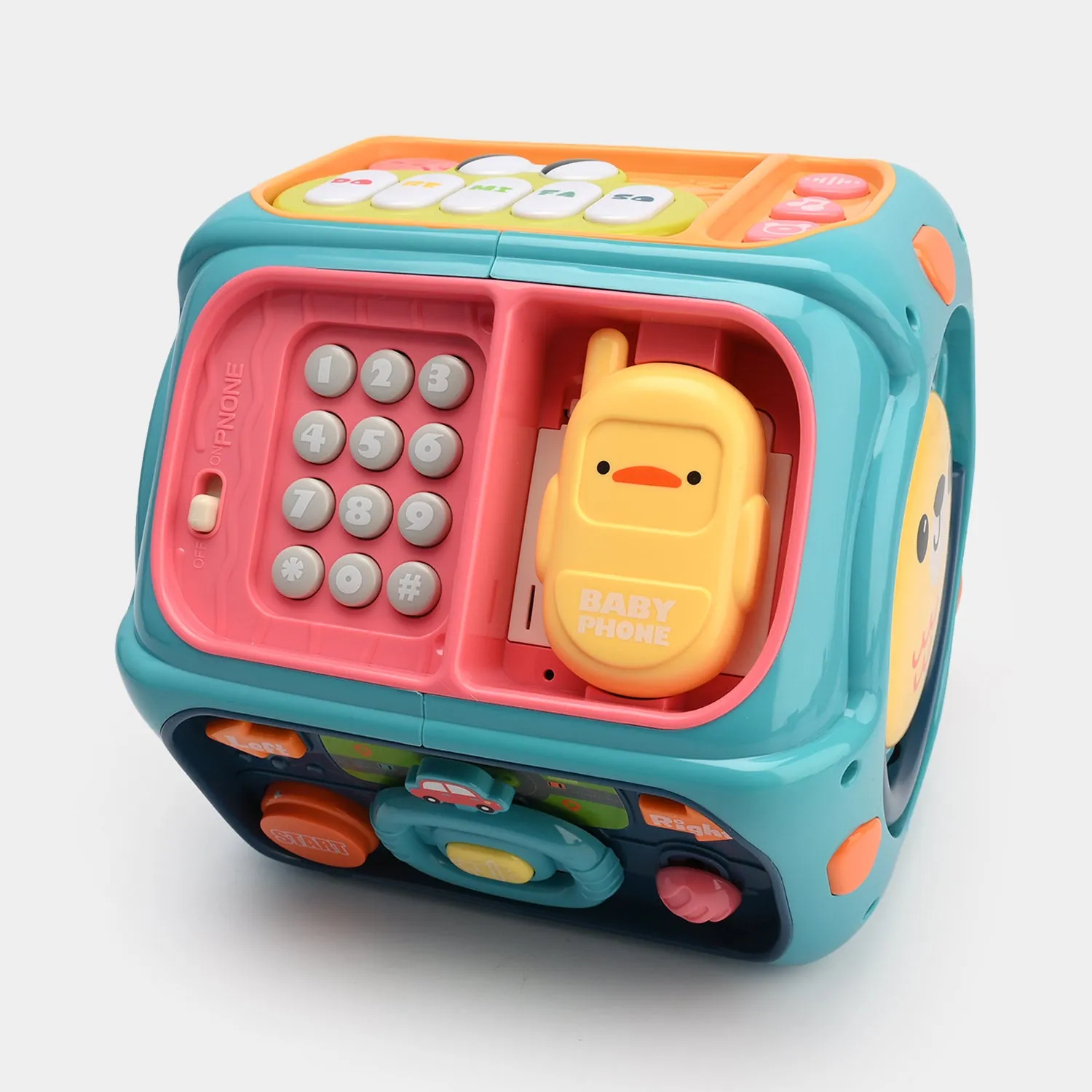 Educational drum with lights and music