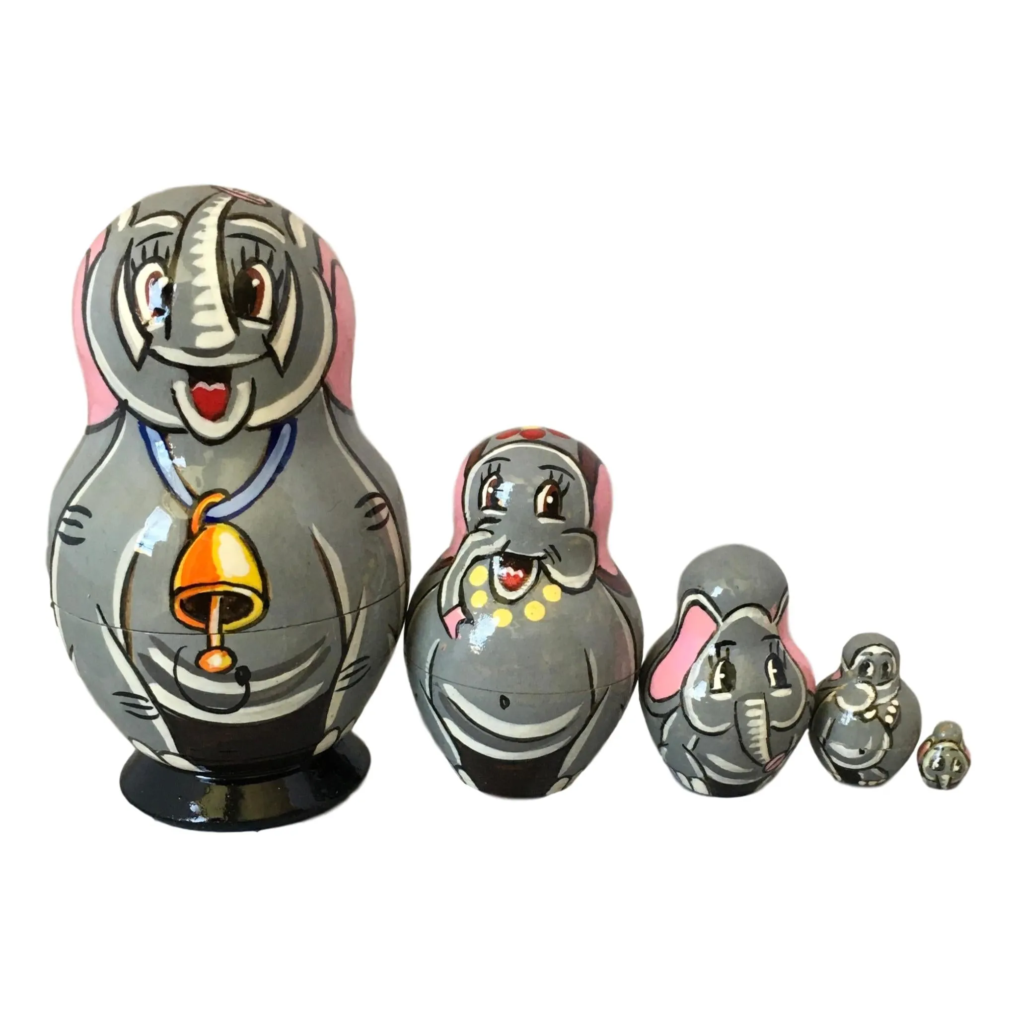 Elephant Stacking Dolls set of 5