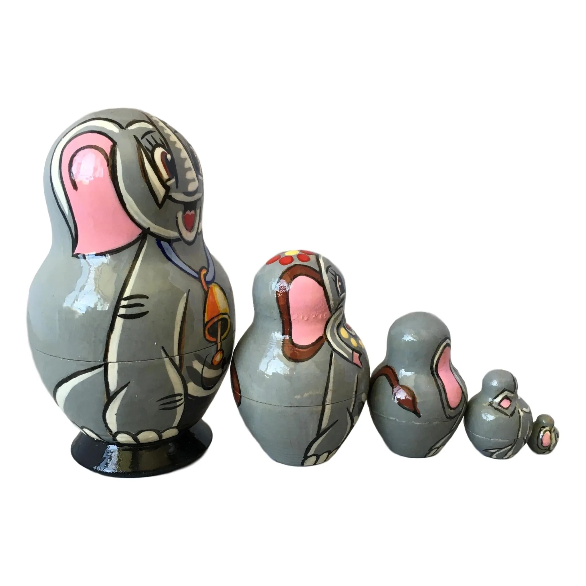 Elephant Stacking Dolls set of 5