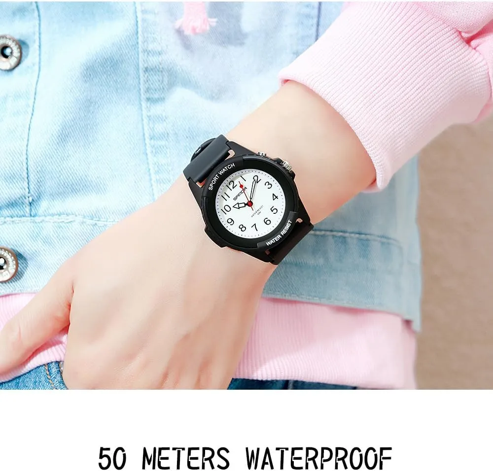 England stilt Watch Sport Watch Nurse Minimalist Simple Analog Watch for Medical Professionals,Women Men Easy to Read Second Hand Nursing Watch FANMIS Waterproof Nurse 
