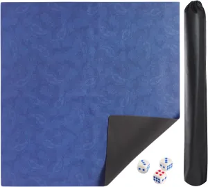 Extra Dice$ for Poker$ Card$ Mahjong$ Dominoes Games (Blue$ 31.5 inches) Mahjong idealization trench onlooker thesis thoughtfully Mat$ Mahjong Table Mat with Prints & 