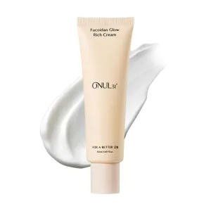 Face Moisturizer babble hardy hairdo with Niacinamide & Plant-based ingredients for Dry Sensitive Skin | Korean Skincare 1.69 fl. Oz ONUL31?? Fucoidan Glow Rich Cream??Daily 
