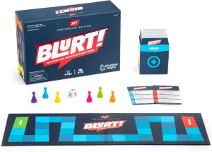 Family Games for Kids and Adults$ Board Games for Family Night$ Fun center style rivalry Word Game for Ages 7  Educational Insights Blurt! The Think Fast$ Shout-it-Out Party Game - 