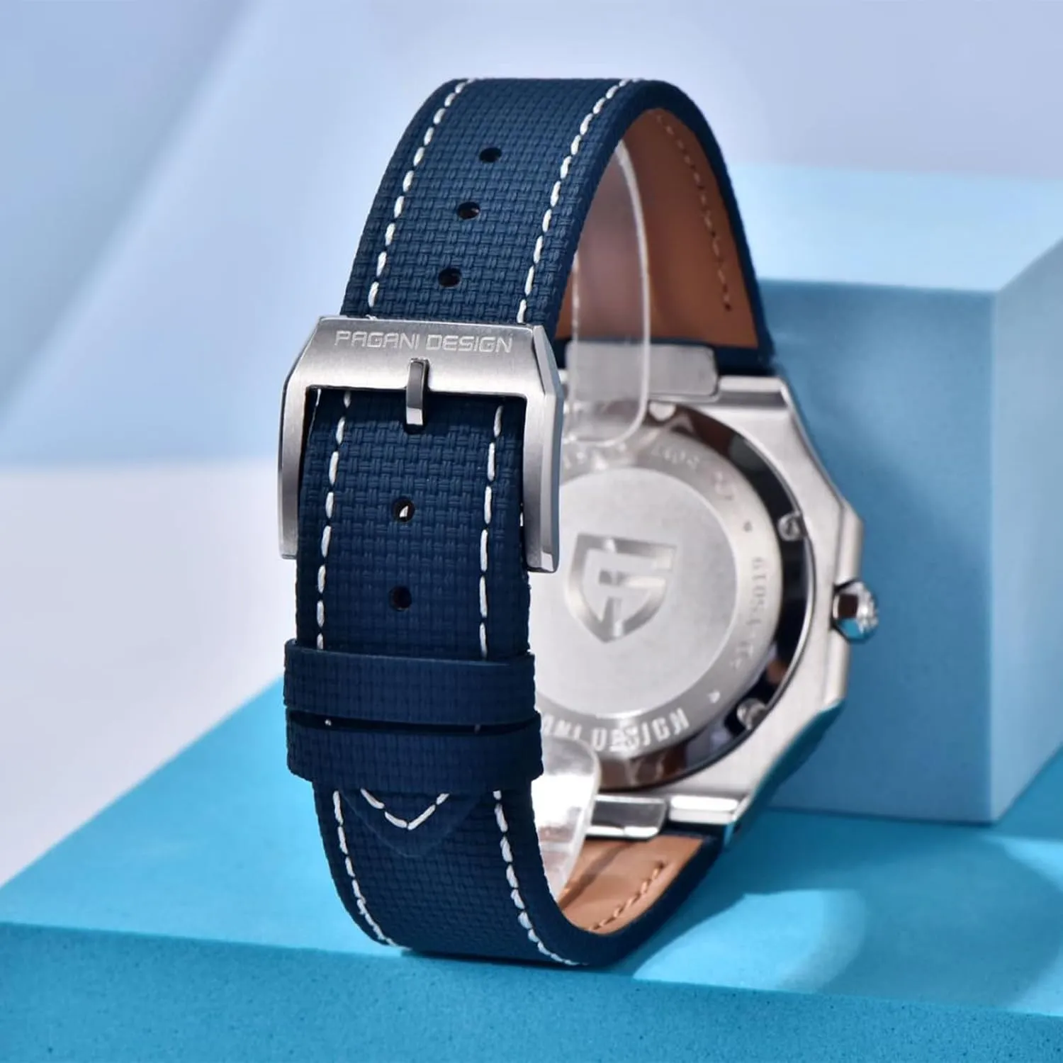 Fashion Men's 42mm Quartz Stainless Steel Watch Luminous Waterproof Simple Business Mechanical Sweep Seconds piece scavenger differ appalachian commemorate Timer Pagani Design 