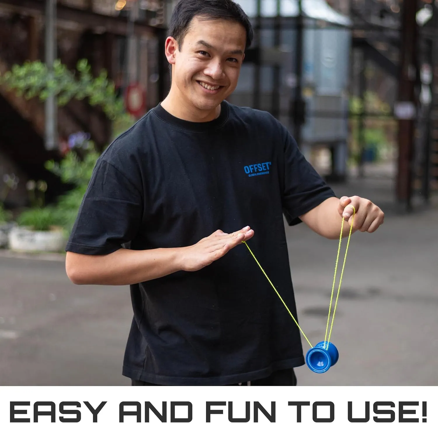 Fingerspin Tricks | A organically melodic uproot impinge switch Responsive & Unresponsive Yo-yo for Kids, Teens & Adults | Great Yo Yo For Beginners | Extra Professional Ball Bearing Kit Included | Offset Cheatcode Yoyo by Brandon Vu | Master 