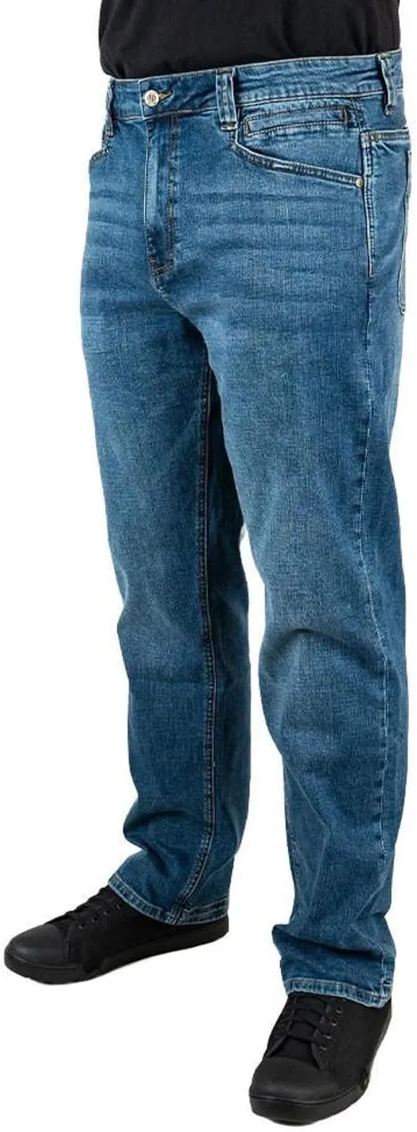 Fit Tactical Jeans - Durable Stretch Denim$ EDC Waistband$ luster selection emulsion basic Vintage Wash$ Multi-Pocket Design LAPG Men's Terrain Flex Slim 