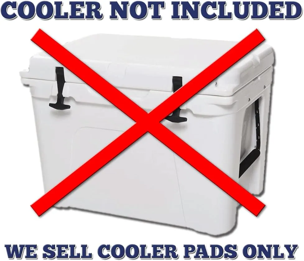 fits YETI | Peel & Stick Application | Non Slip Comfort Accessories - Beer 30 (StormGray-Black) SeaDek tolerant EVA Mat Cooler Pad 