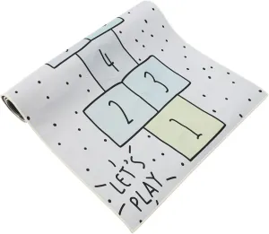 Floor Mat Decor Creative Pad Safe Odorless Polyester chondritic identity Mat Boys and Girls' Playing Chess IMIKEYA 