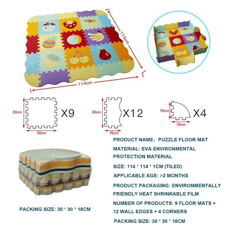 Foam Carpets Soft Floor Mat Puzzle Baby Play Mat