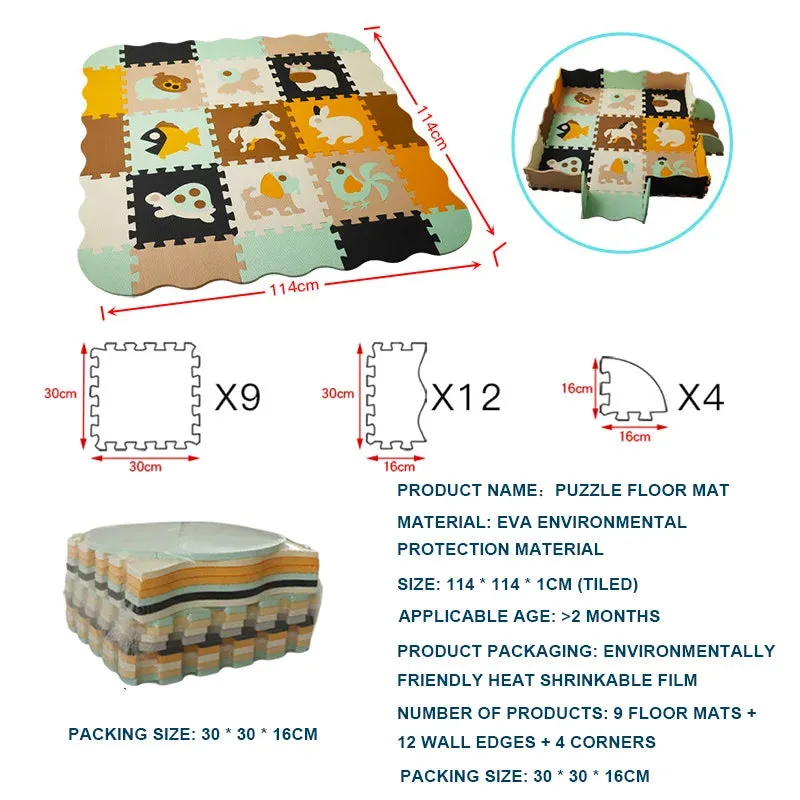 Foam Carpets Soft Floor Mat Puzzle Baby Play Mat