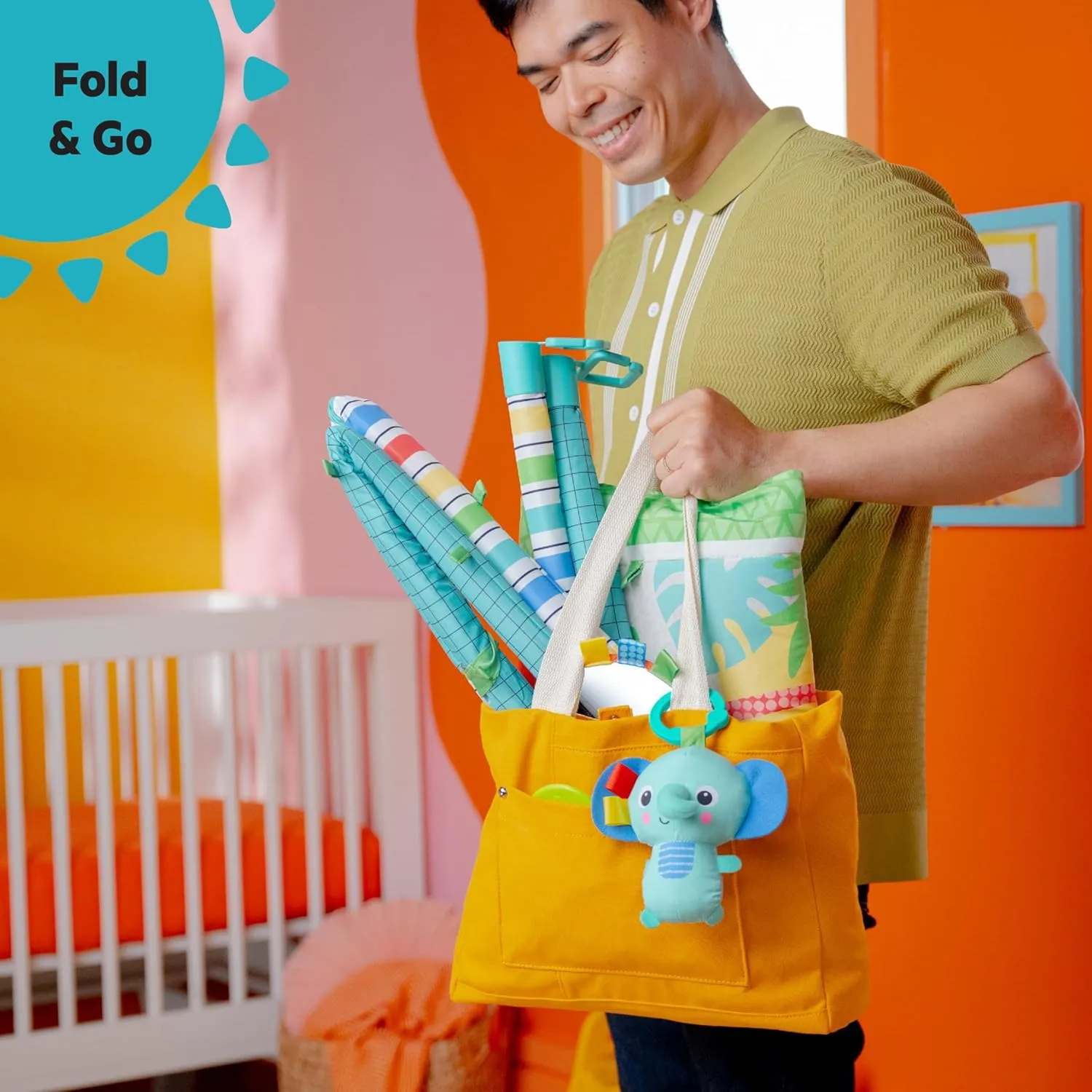 Foldable Baby Infant Play Gym Mat – Where Playtime Meets Adventure