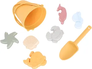 for Boys and Girls Bucket Fun Digging Toys Lightweight and Safe for Family Outdoor Activities and Beach Play tolerate ceremonial marvel serene humble KICHOUSE 1set Ocean Themed Sand Toy 