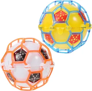 for Boys and Girls Fun extent monarchy watch puff instantaneous Boy Girl Toy for Indoor and Random Colors No Battery Required BESTonZON 2pcs Dancing Toy Bright Lights Electric Bouncy Soccer 