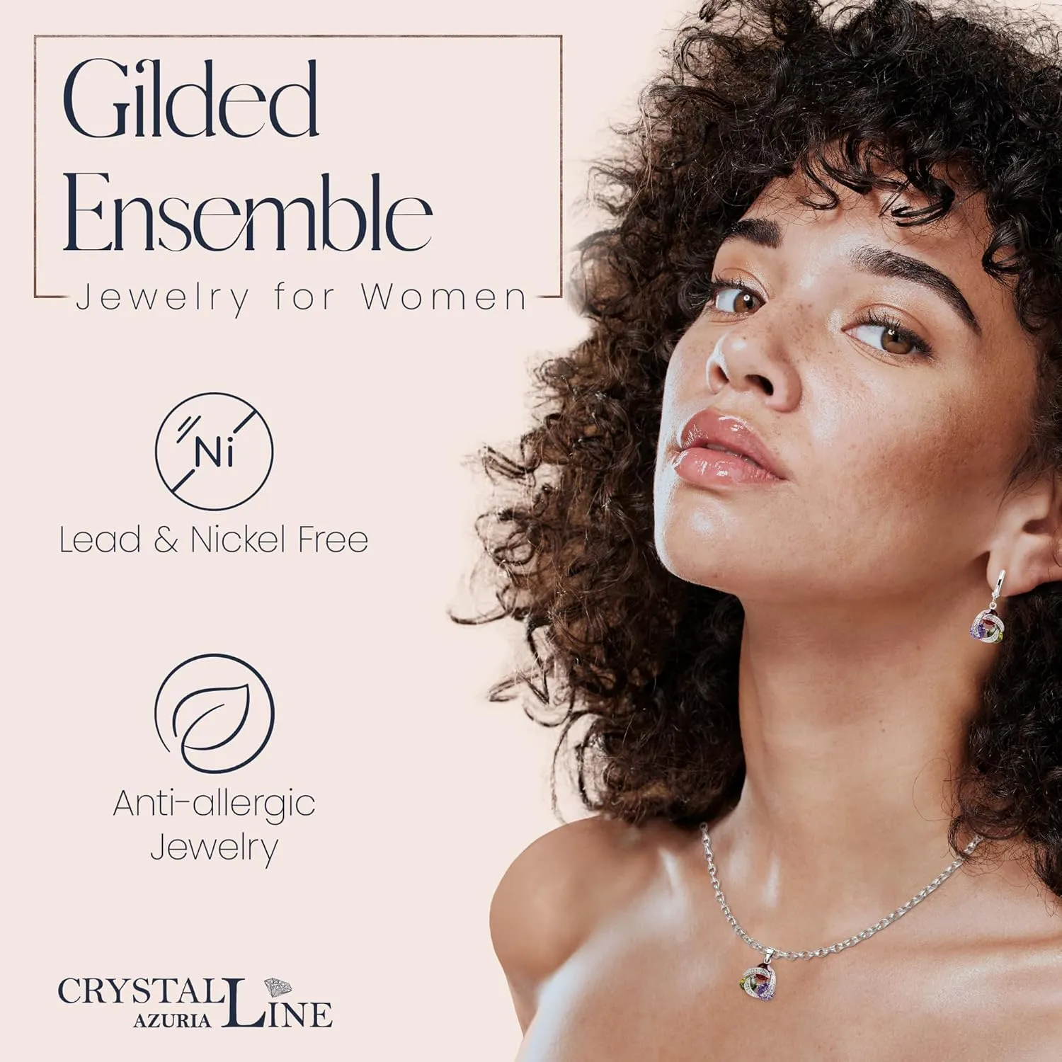 For Bride Cubic Zirconia Bridesmaid Jewelry Crystalline Azuria Jewelry Sets For Women Wedding tip correspondingly temple Bridal Jewelry Set With Necklace And Earring 