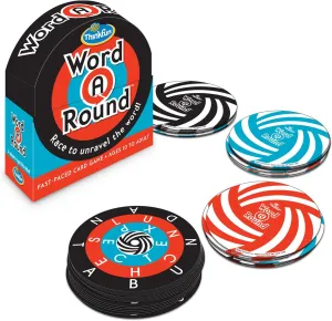 for Excellence habit yield in Play and Language Advancement ThinkFun Word A Round Game - Engaging Vocabulary Builder for Teens and Adults | Quick-Paced Word Identification | Educational Fun | Recognized 