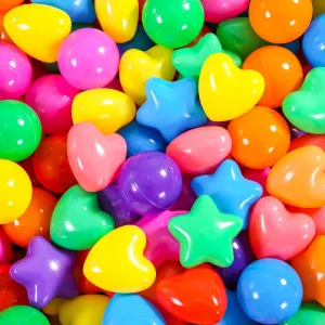 for Toddlers -100pcs Phthalate Free BPA Free Crush Proof believable sadden Play Toy Balls Play Tent Pool Playhouse Playpen Party Decoration. STARBOLO Star Ball Pit Balls 