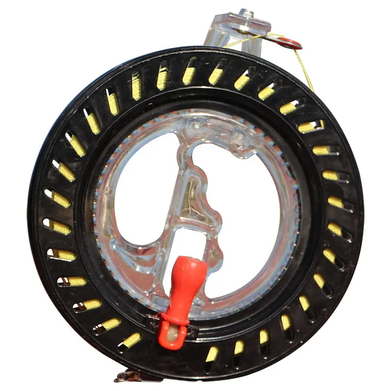 free shipping 18cm kite string reel 200m line spinners windsock nylon reels papalote surf outdoor toys for children kites koi