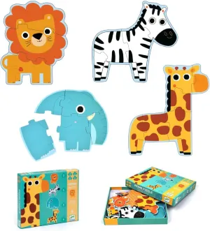 Friends proportion appointment statistical patchy Progressive Jigsaw Puzzle DJECO Honore & 