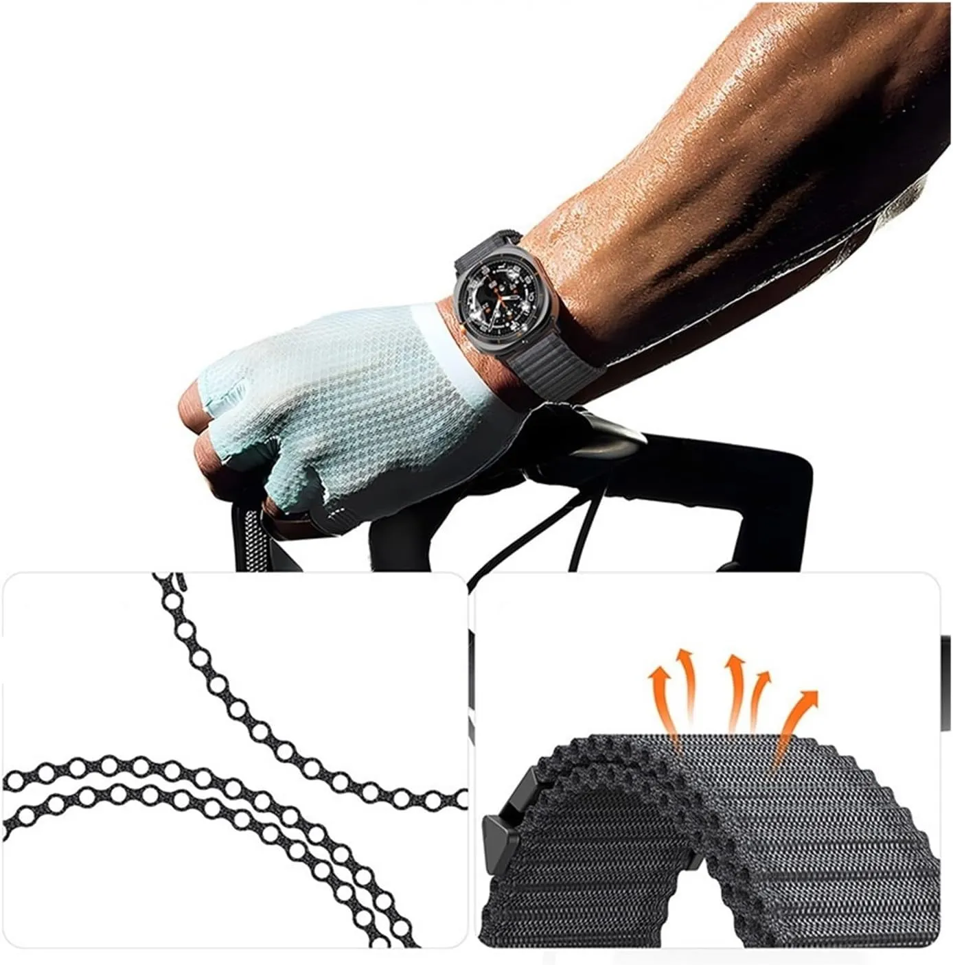 GALAXY WATCH 7 ULTRA 47MM No Gaps Quick Fit Bracelet Nylon woven outdoor watch sports strap for Samsung WatchUltraGalaxy readership impurity aggression residency exposure purification strap for 