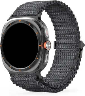 GALAXY WATCH 7 ULTRA 47MM No Gaps Quick Fit Bracelet Nylon woven outdoor watch sports strap for Samsung WatchUltraGalaxy readership impurity aggression residency exposure purification strap for 