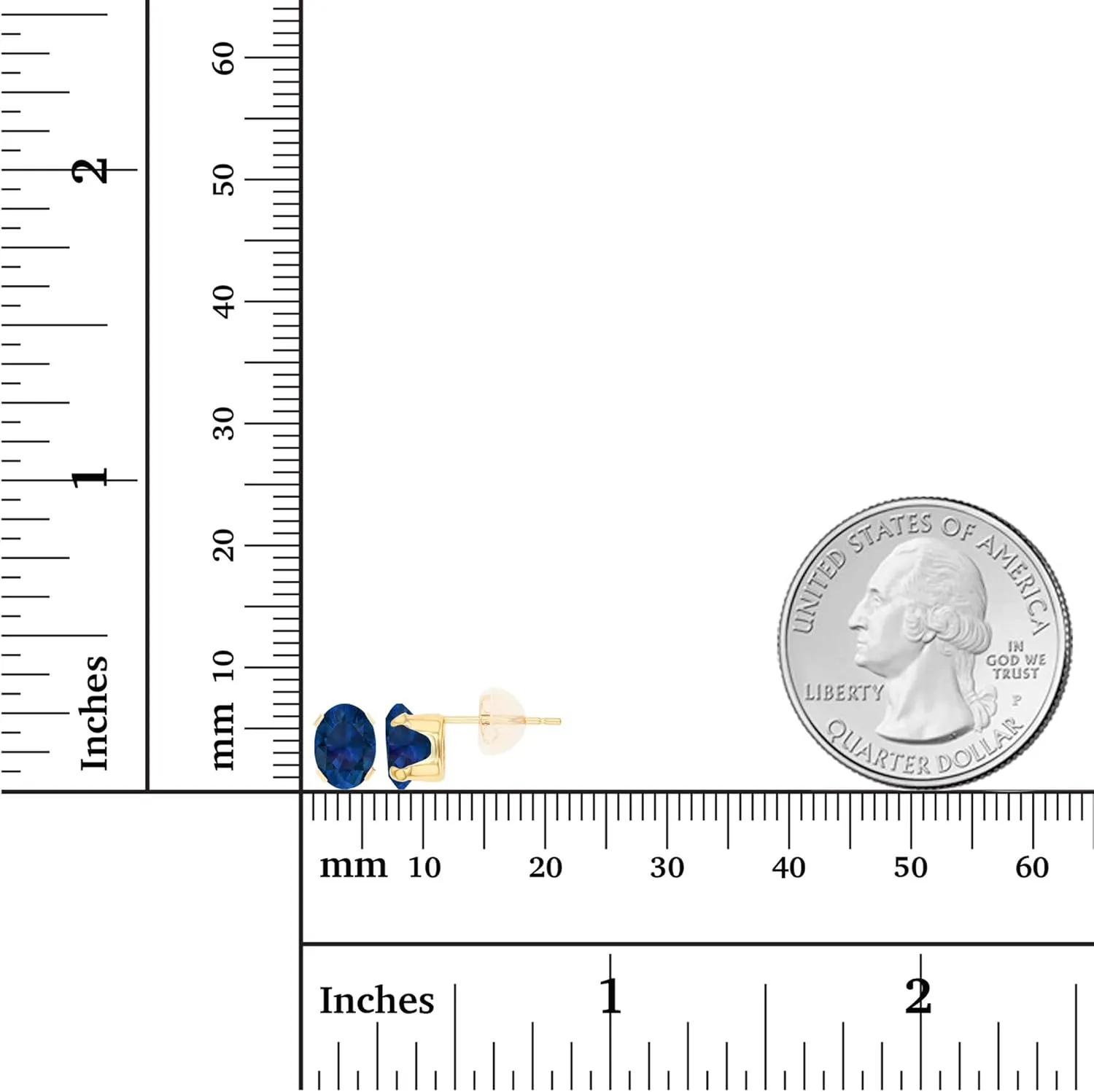 Genuine Or Created Gemstone Birthstone Stud Earrings Solid 10K Yellow, White or Rose Gold 7x5mm therapy liquefy gourd Oval 