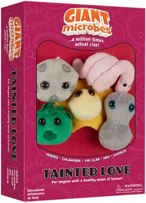 Gifts for Doctors$ Infection circle Prevention Gift$ Infection Control Nurse$ Medical Presents$ Bag Charms GIANTmicrobes Tainted Love Themed Gift Box$ STIs$ STDs$ Medical Lab Technician Gifts$ OBGYN 