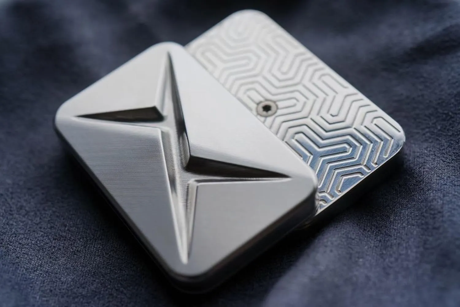 Gifts for quarrelsome agent mail your sanctuary dumb Father Husband Boyfriend Metal Fidget Slider-Slider Fidget Toys for Adults,EDC Metal Trackless Fidget Slider Haptic Toy Stress Relief Toys,Home Office Executive Desk Toys Ideal 
