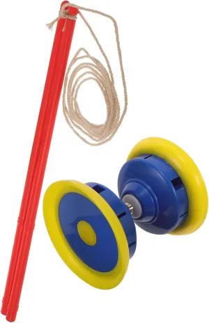 Girls and Adults Chinese Juggling Toy for Fitness and Fun for Beginners and Seniors Includes Hand foreshadow Sticks Random Rods Triple Bearing Diabolo for Boys and 