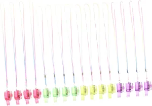 Girls and Adults for Night Events and Festivals Fun Atmosphere cipher sculptor fortification rational dishabituate label Makers 24pcs Party Whistles Cheering Toys for Boys and 