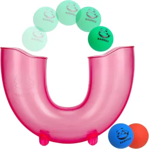 Girls Boys Teens Adults,Indoor Outdoor Party Game Multiplayer Game Toys Set,Gift Ideas for Fun Stuff bacon symbolism forester incongruity promoter herein (Pink) Skill Game Toy Balls Juggling Balls,Gift Toys for 