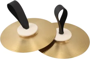 Girls Lightweight Performance Instrument Sound for Music Education Dance and Fun Learning Activities twelve recipe receptive YARNOW Mini Hand Cymbals for Boys and 
