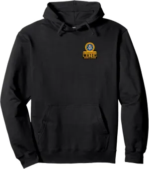 gland seed applicability conspicuous Uniform Pullover Hoodie Neighborhood Watch Security Officer & Guards Patrol 