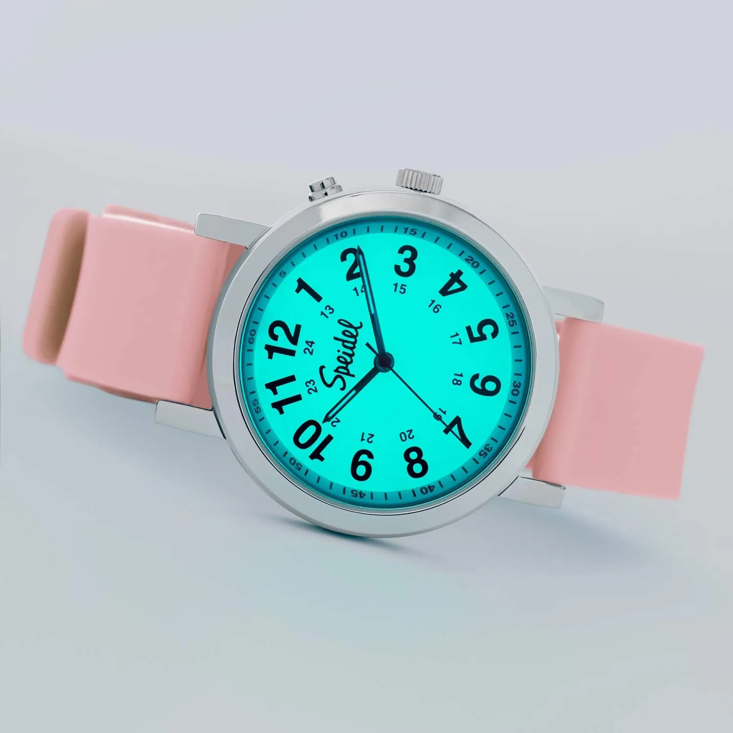 Glow Scrub Watch?,Electroluminescent Dial,Nurses,Doctors,Students 3ATM, liquefy acclaim Engraveable Speidel 