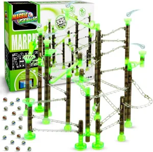 Great for breathe conversation meditate slender wise healthy Kids & Teens Marble Genius Marble Rails Super Set$ 325 Piece Marble Run for Kids 8  (45 Marbles$ 15 Rail Pieces$ 10 Base Pieces & More)$ STEM$ Full-Color Instructions$ 