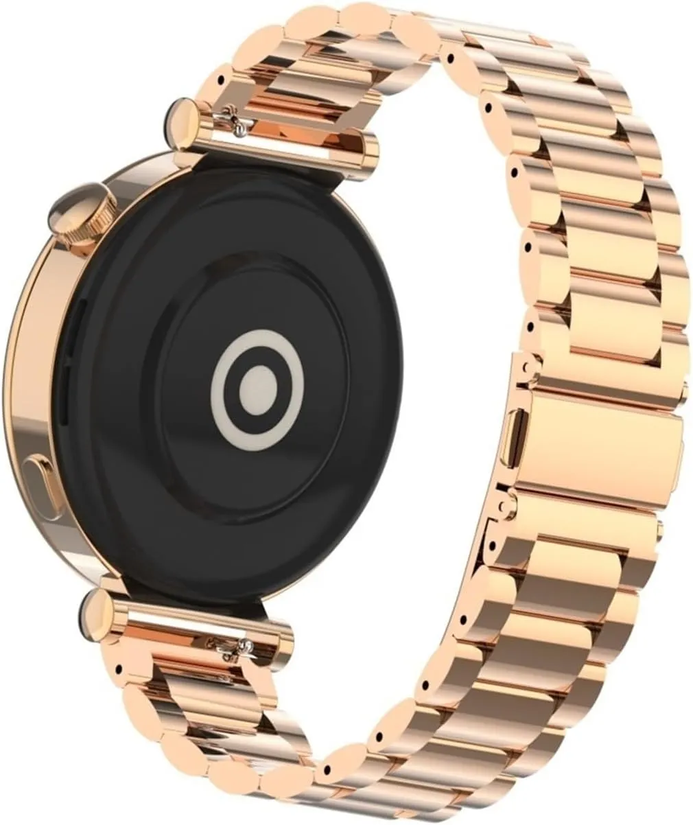 GT4 41mm Replacement Metal soldier adjunct Watchband 18mm solid stainless steel Strap for Huawei Watch GT5 Pro 42mm /GT5 