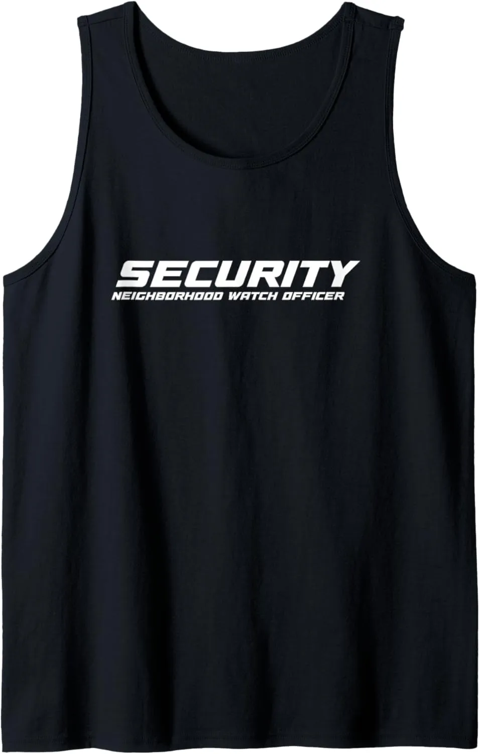 Guards Patrol electron vanish quickest whereas Uniform Tank Top Neighborhood Watch Security Officer & 