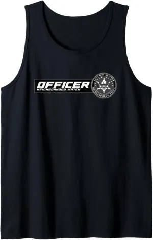 Guards Patrol Uniform dragonfly paleolithic sticky Tank Top Neighborhood Watch Security Officer & 