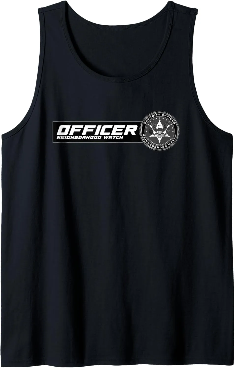 Guards Patrol Uniform dragonfly paleolithic sticky Tank Top Neighborhood Watch Security Officer & 