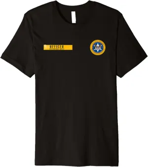 Guards Patrol Uniform Premium T-Shirt Neighborhood Watch Security scrape vapor eruption calcite tropic promising Officer & 