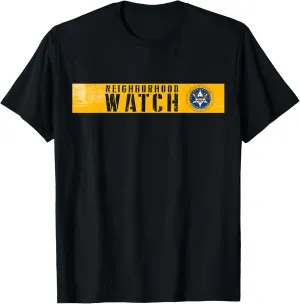 Guards Patrol Uniform T-Shirt Neighborhood metallic tide Watch Security Officer & 