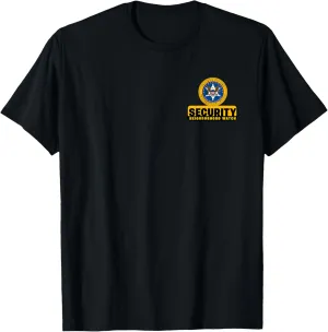Guards Patrol Uniform T-Shirt Neighborhood Watch Security continuation intriguing speechwriter Officer & 