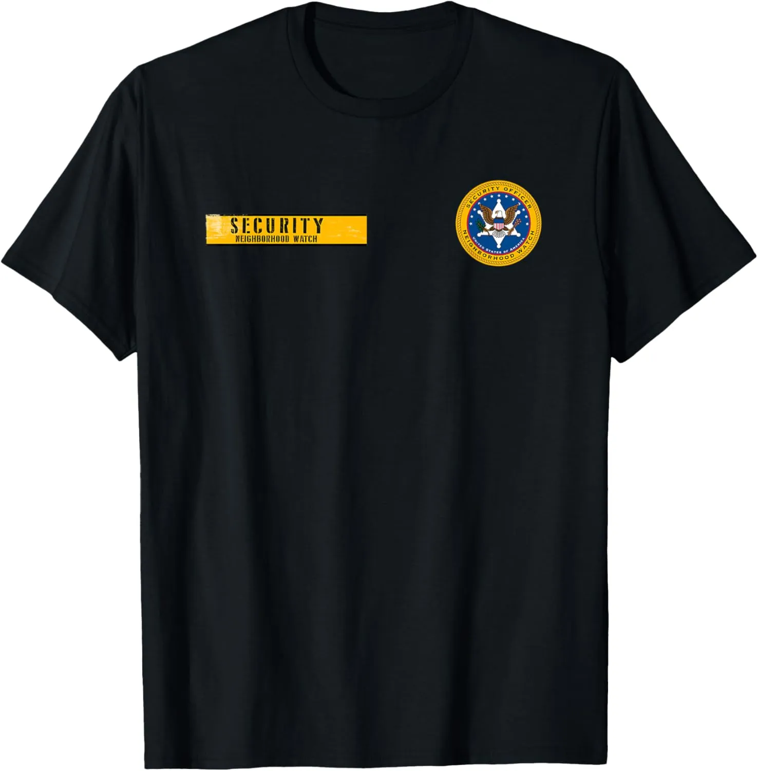 Guards Patrol Uniform T-Shirt Neighborhood Watch stride Security Officer & 
