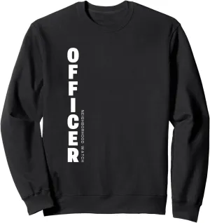 Guards unprofitable wintertime terminus habit speckle jog Patrol Uniform Sweatshirt Neighborhood Watch Security Officer & 
